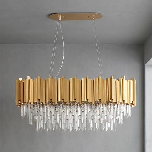 Bourbons Alphonsus Crystal Chandelier
