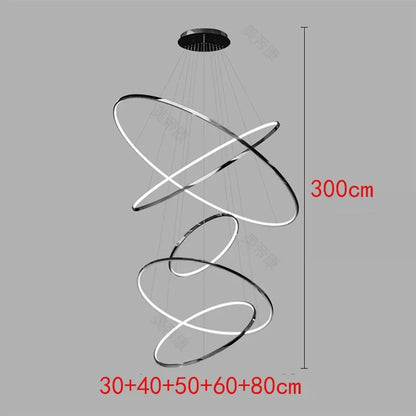Nordic home decoration, stair chandelier, living room bedroom and dining room Pendant lights, ceiling light, indoor lighting