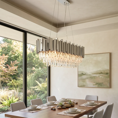 Bourbons Alphonsus Crystal Chandelier