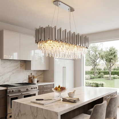 Bourbons Alphonsus Crystal Chandelier