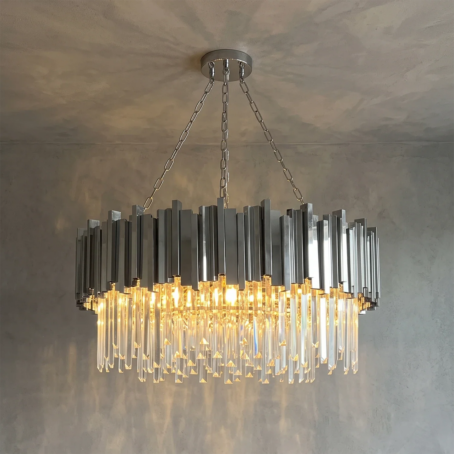 Bourbons Alphonsus Crystal Chandelier