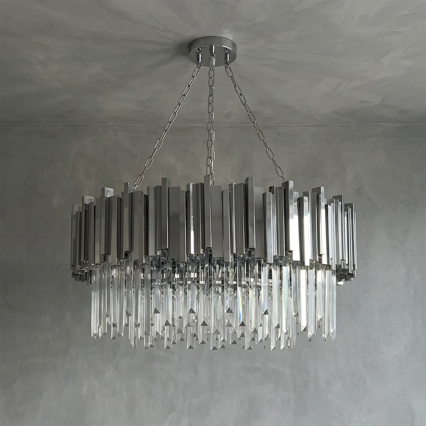 Bourbons Alphonsus Crystal Chandelier