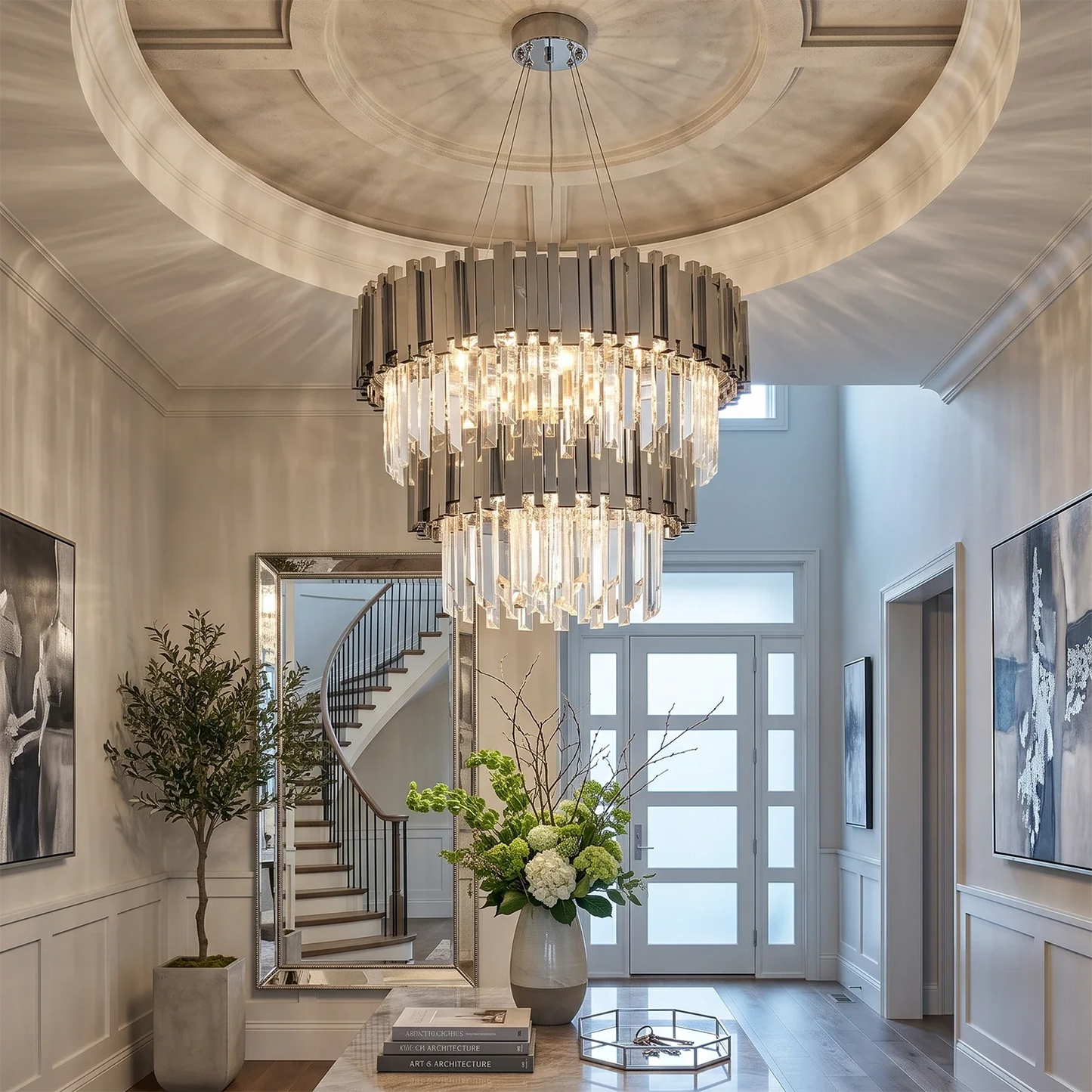 Bourbons Alphonsus Crystal Chandelier