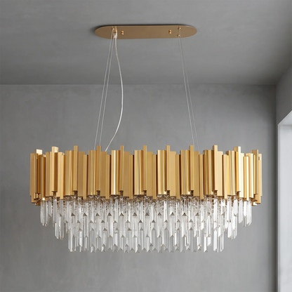Bourbons Alphonsus Crystal Chandelier